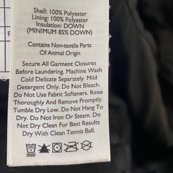 Eddie Bauer Women's Jacket EB 700 - Size XS Black - Picture 6 of 10